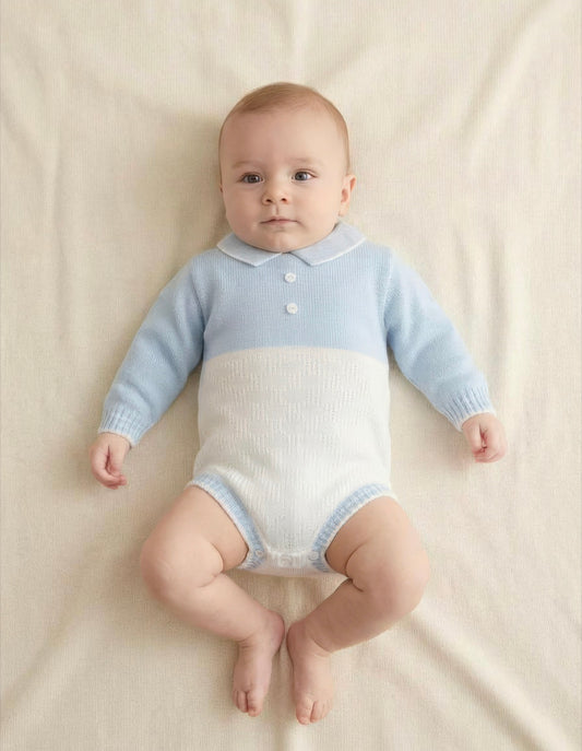 Pex Blue Parker Romper