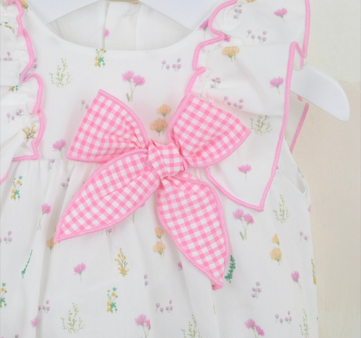 Pex Pink Floral June Romper