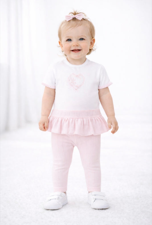 Pastels & Co Pink Legging Outfit