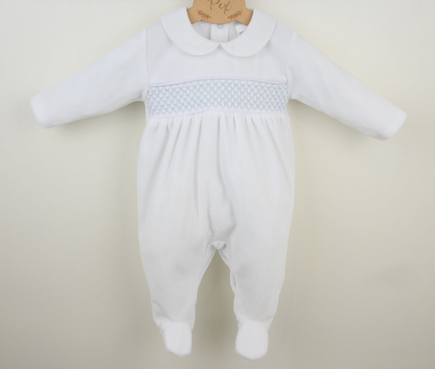 Preorder Pex White Albert Sleepsuit