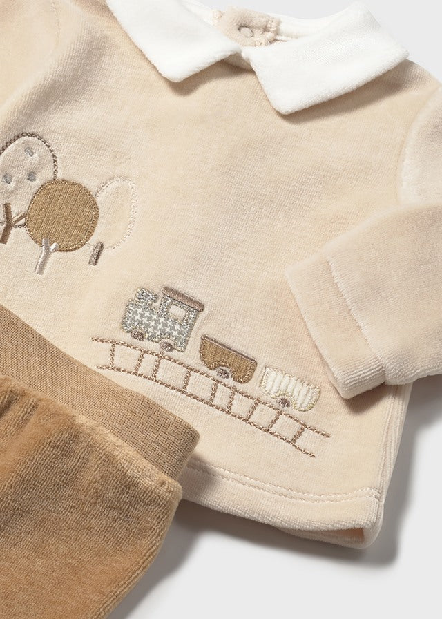 Mayoral Beige Trouser Set
