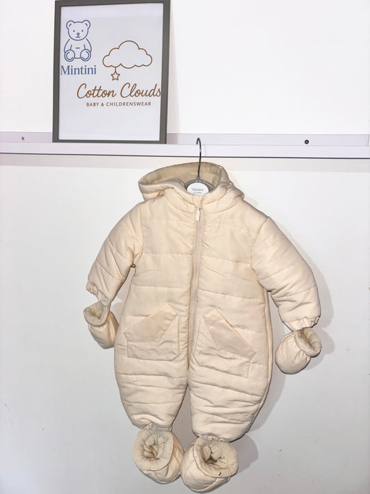 Mintini AW25 Snowsuit Beige