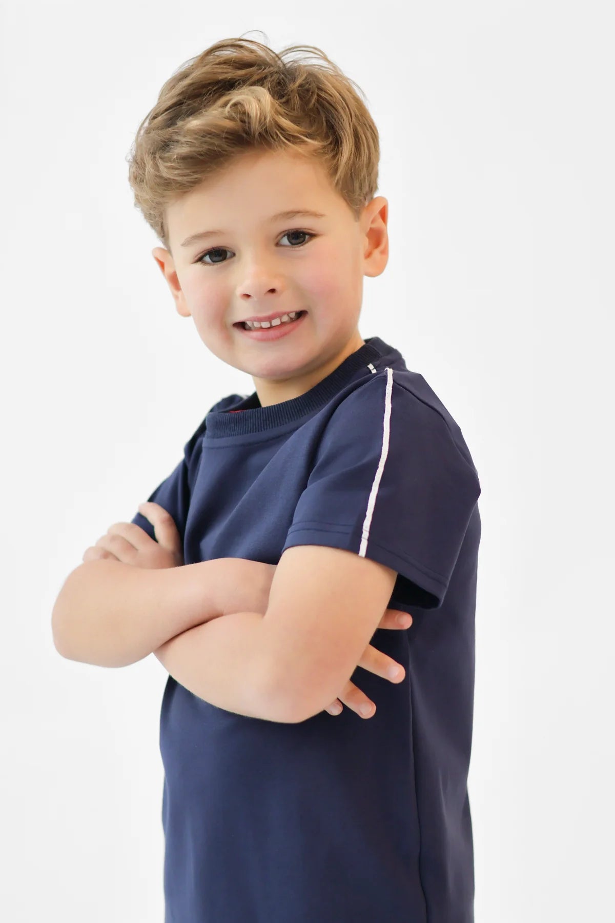 Harris Kids Eddie Navy Shorts Set