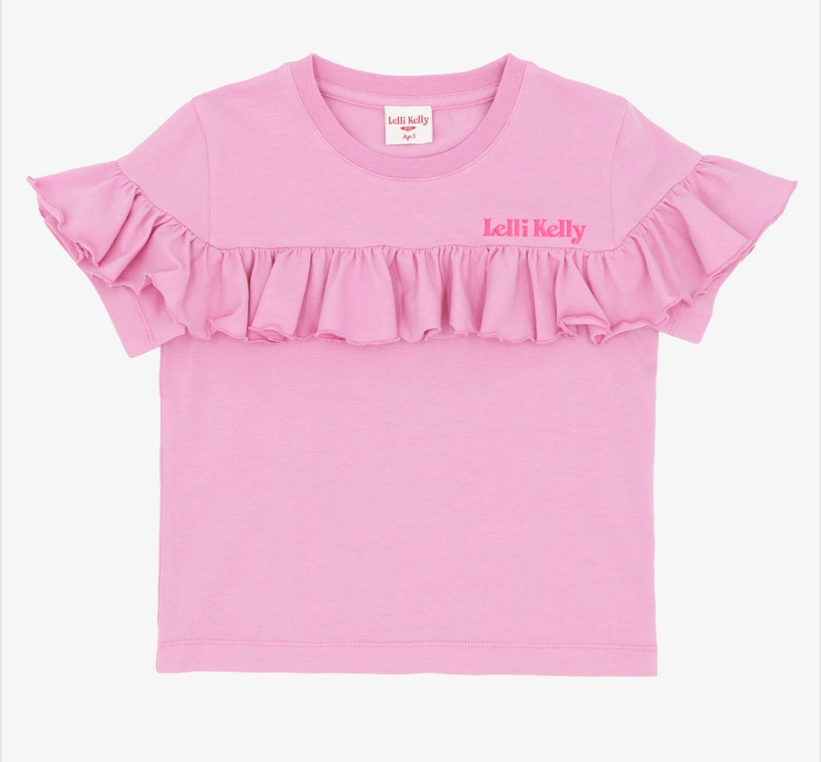 Lelli Kelly Pink Ruffle Top