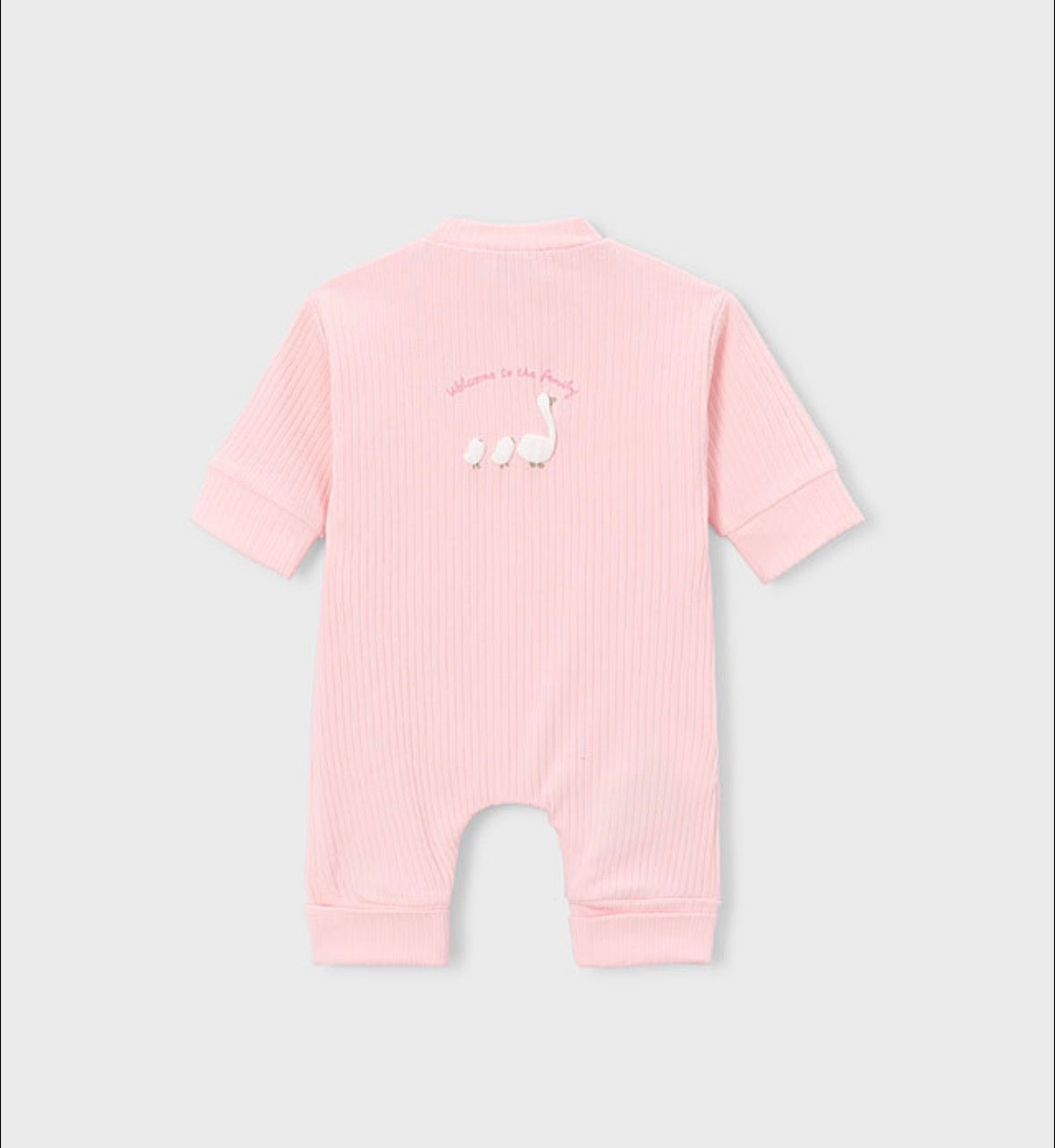 Mayoral Pink Welcome to the Family Onesie