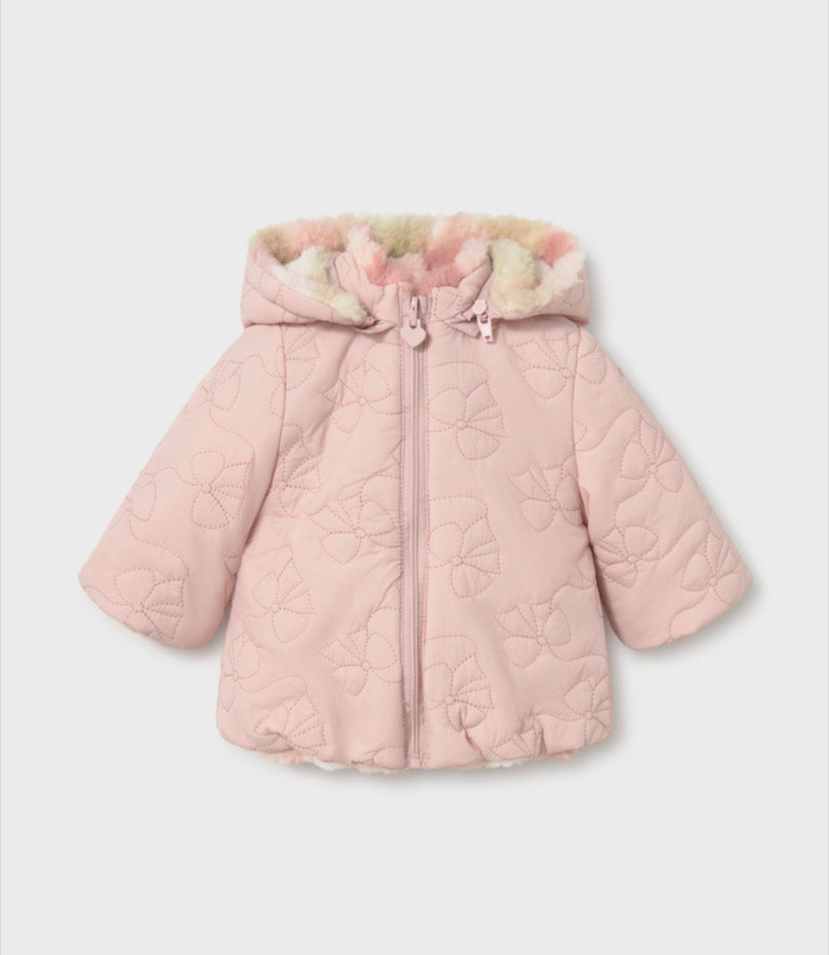 Mayoral Pink Reversible Jacket