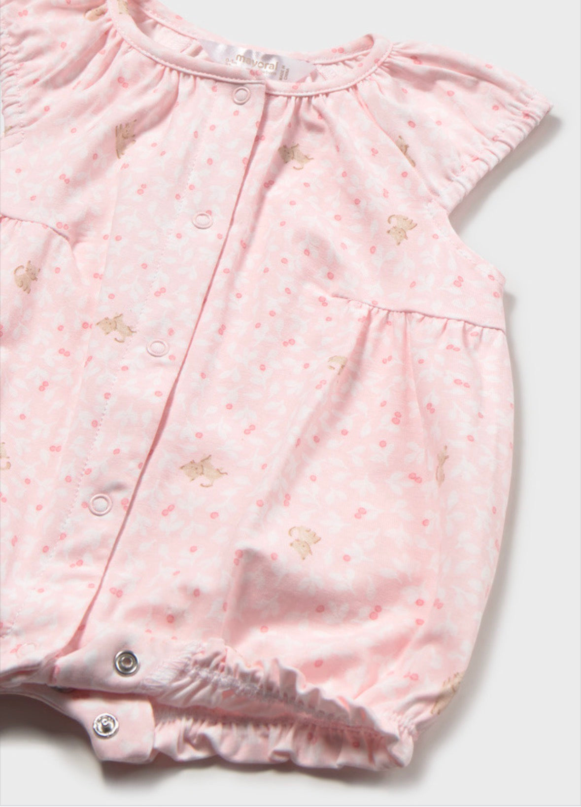 Mayoral Pink Kitten Romper