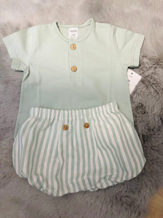 Rapife Sage Green Jam Short Set