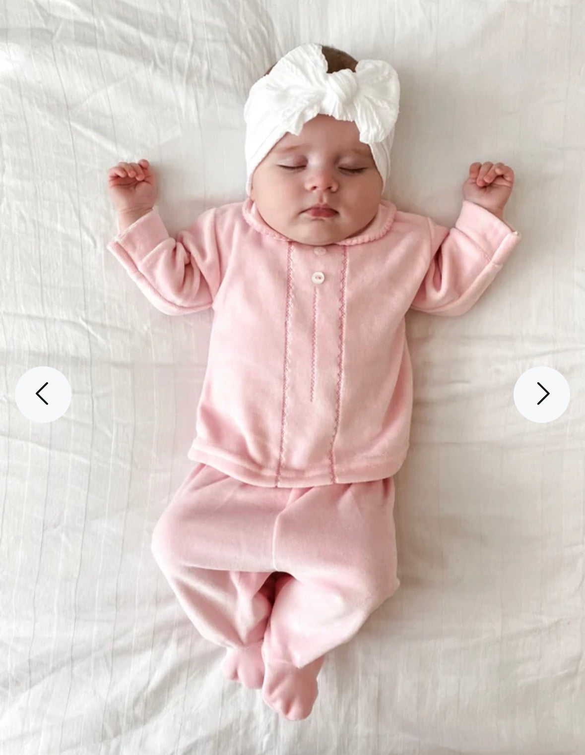 Pex Pink Velour Outfit