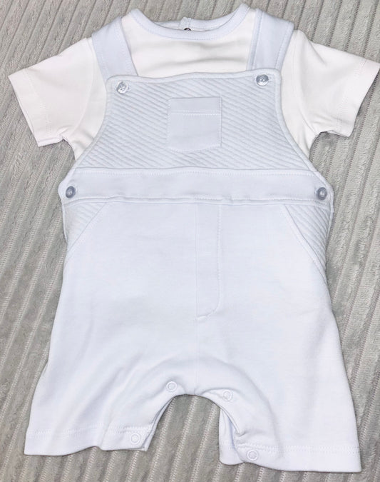 Blue Dungaree Set