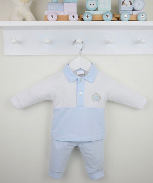 Pex Blue & White Jogsuit