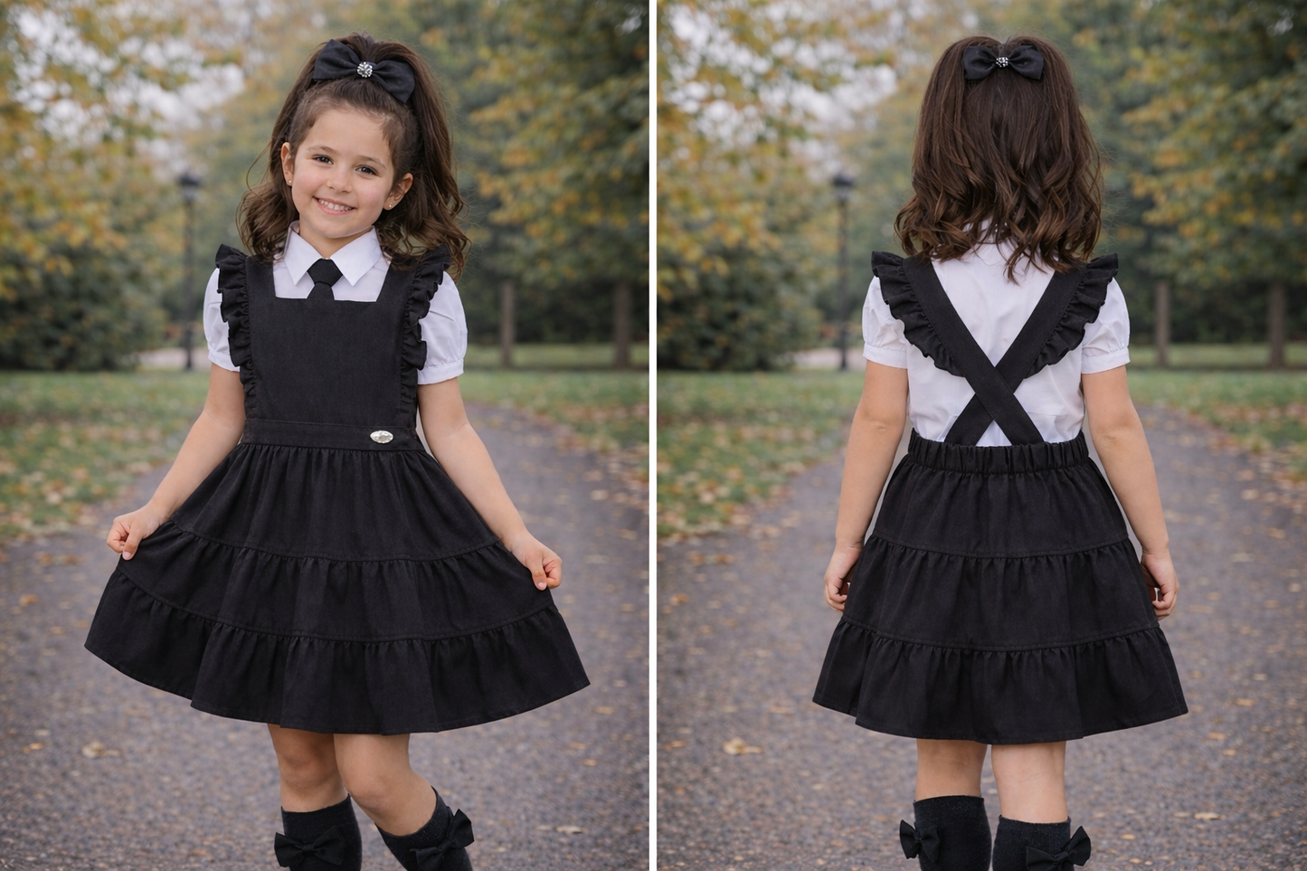 Lelli Kelly Bryony Black Pinafore