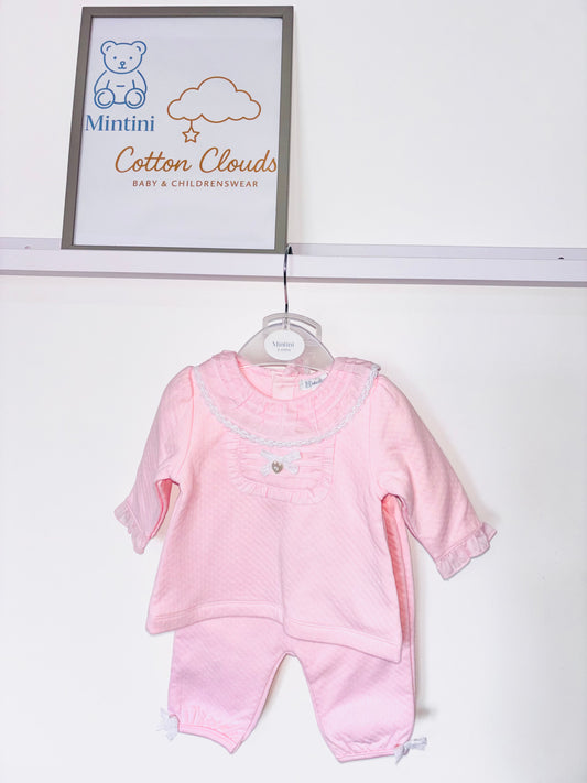 Mintini Pink AW25 Trouser Set