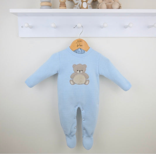 Pex Blue Teddy Romper