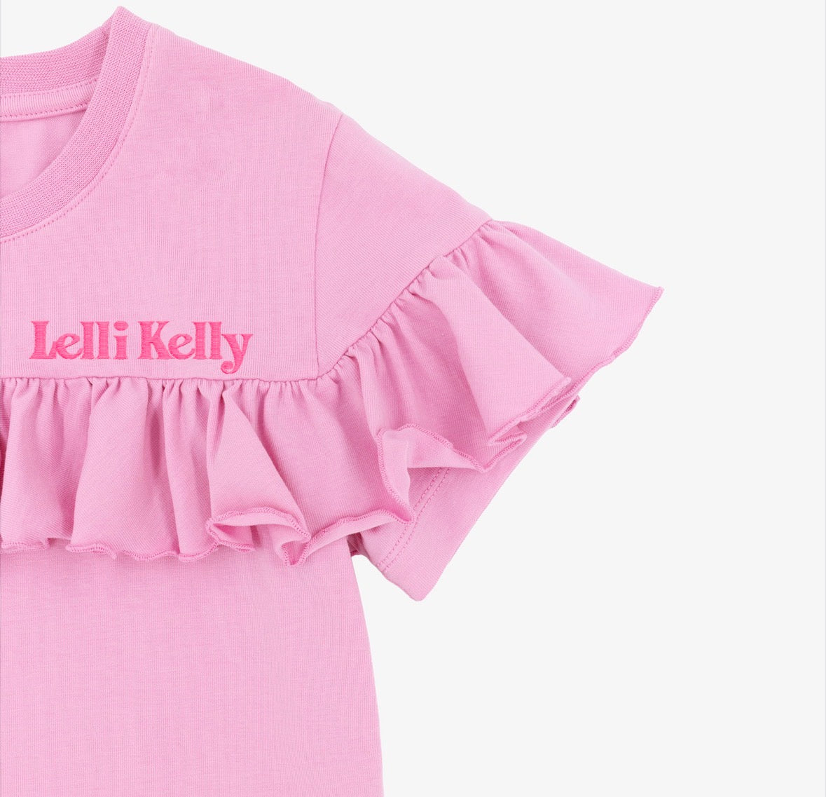 Lelli Kelly Pink Ruffle Top