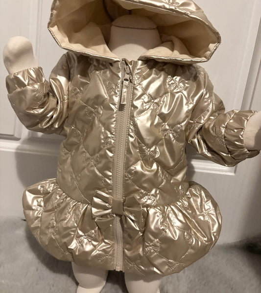 Mintini Gold Bow Coat SS26