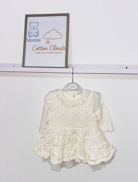 Mintini Ivory Pearl Dress AW25