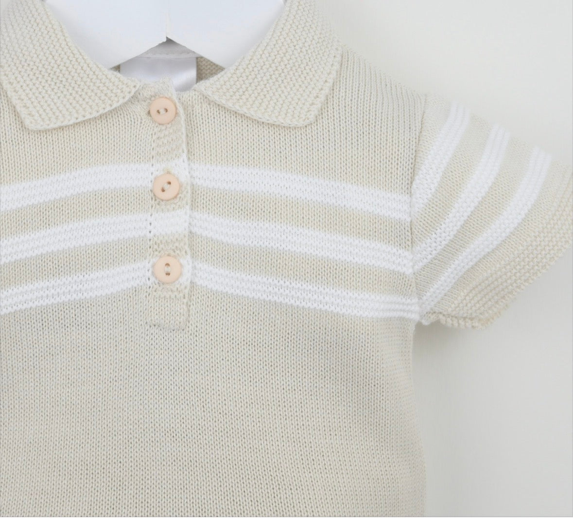 Pex Beige Mateo Shorts Set