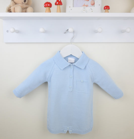 Pex Blue Louis Romper