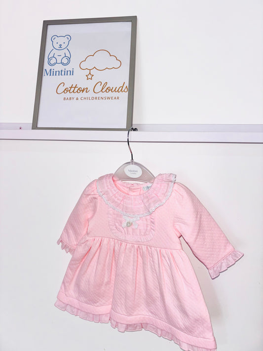 Mintini Pink AW25 Frill Dress