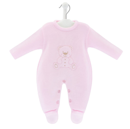 Dandelion Pink Teddy Onesie