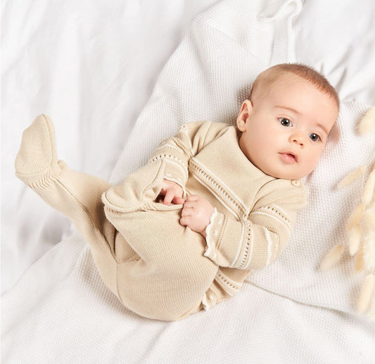 Dandelion Beige Knitted Outfit