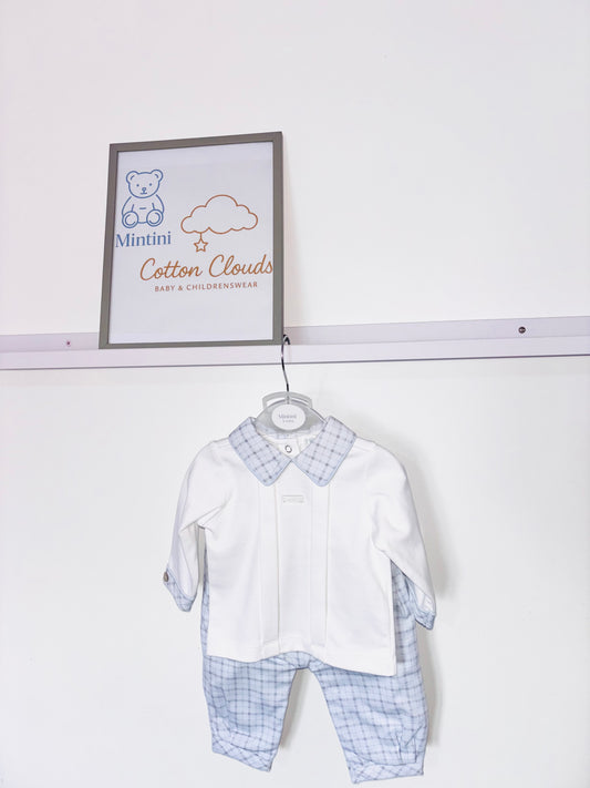 Mintini Blue White Trouser Set AW25