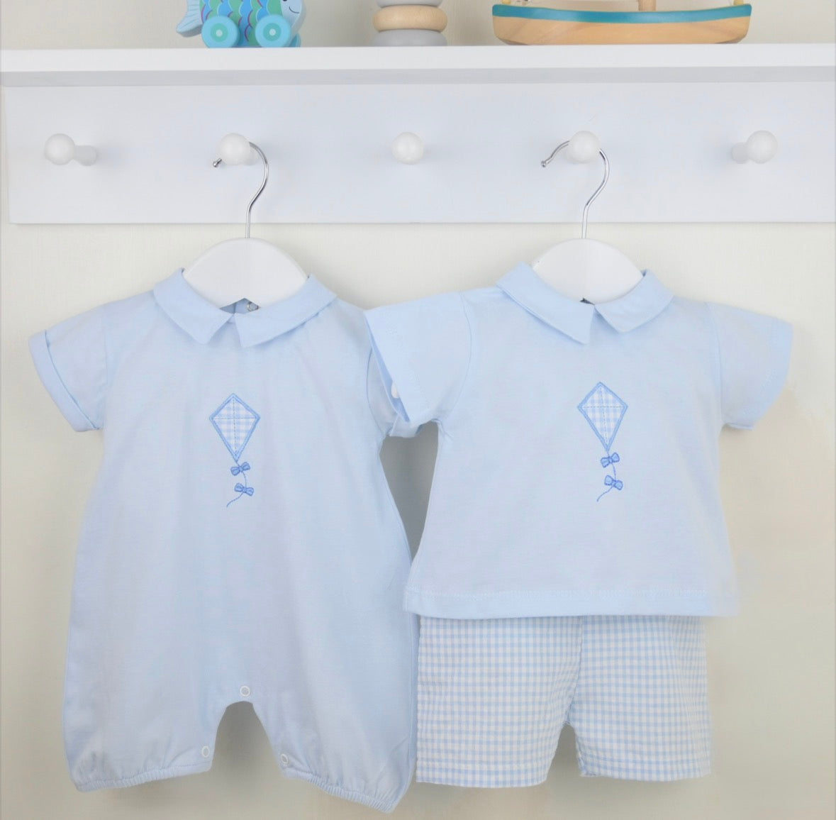 Pex Blue Kite Romper