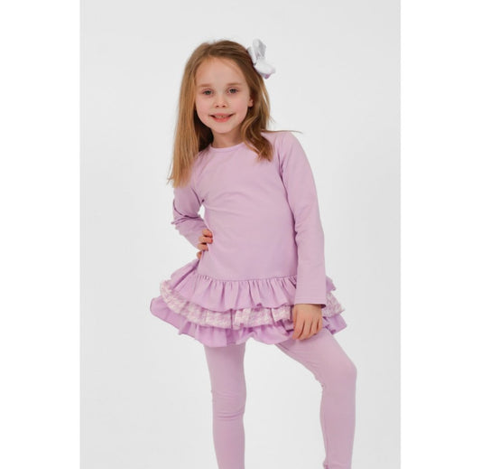 Harris Kids Fran Lilac Legging Set
