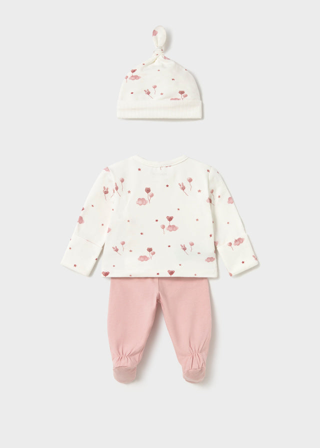 Mayoral Pink Balloon 3 Piece Set