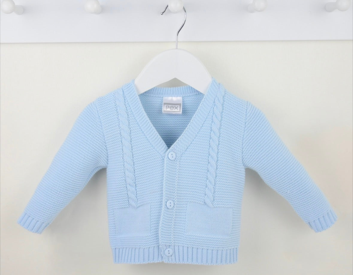 Pex Blue Fletcher Cardigan