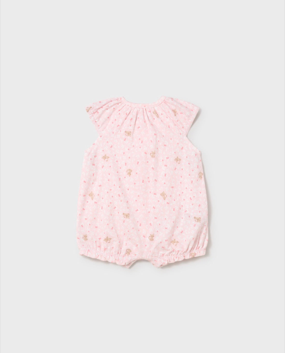 Mayoral Pink Kitten Romper