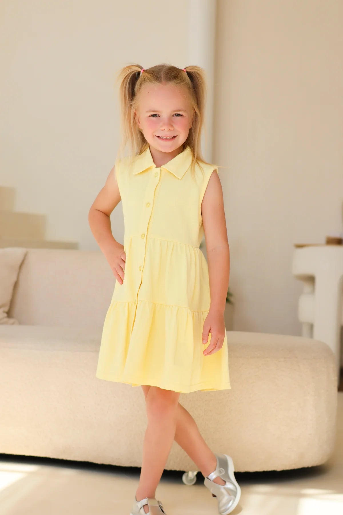 Harris Kids Lemon Maya Dress