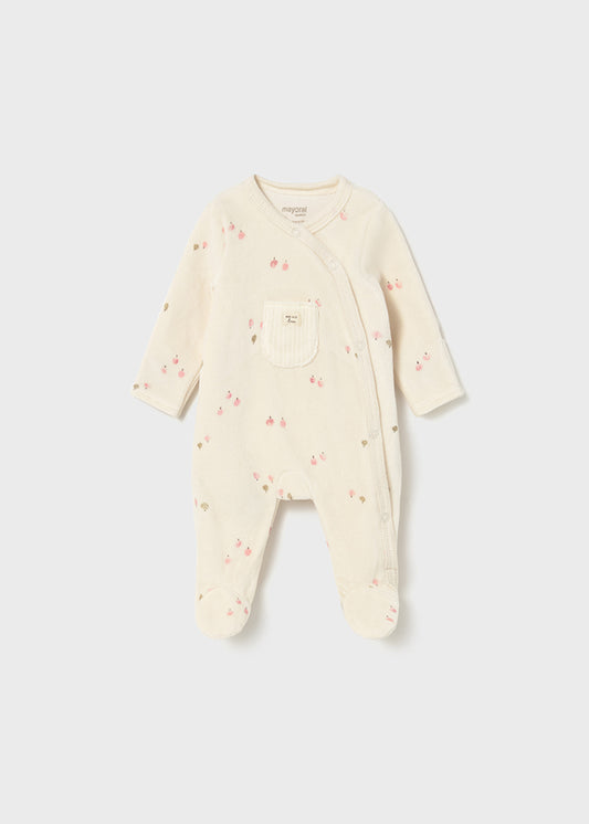 Mayoral Velour Onesie