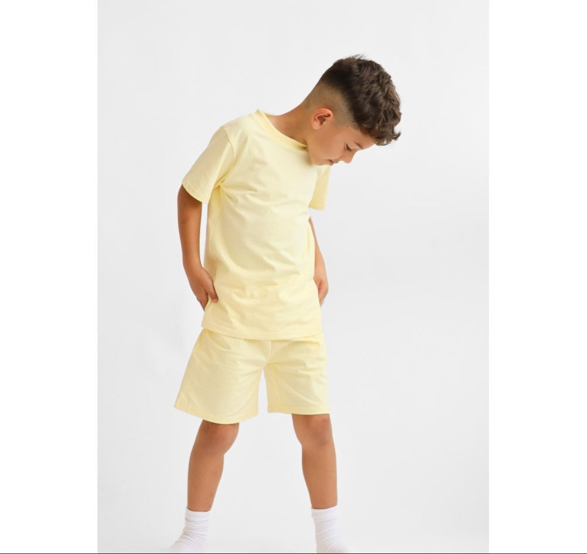 Preorder Marco Lemon Shorts Set