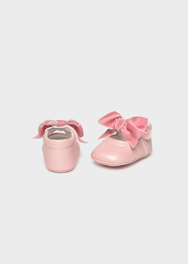 Mayoral Pink Bow Shoes