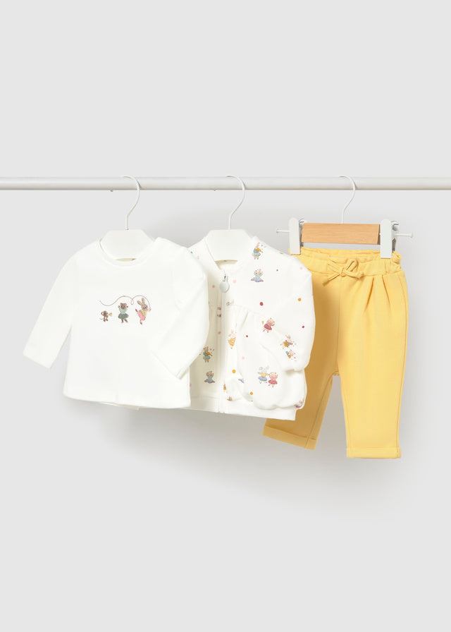 Mayoral Lemon 3 Piece Outfit