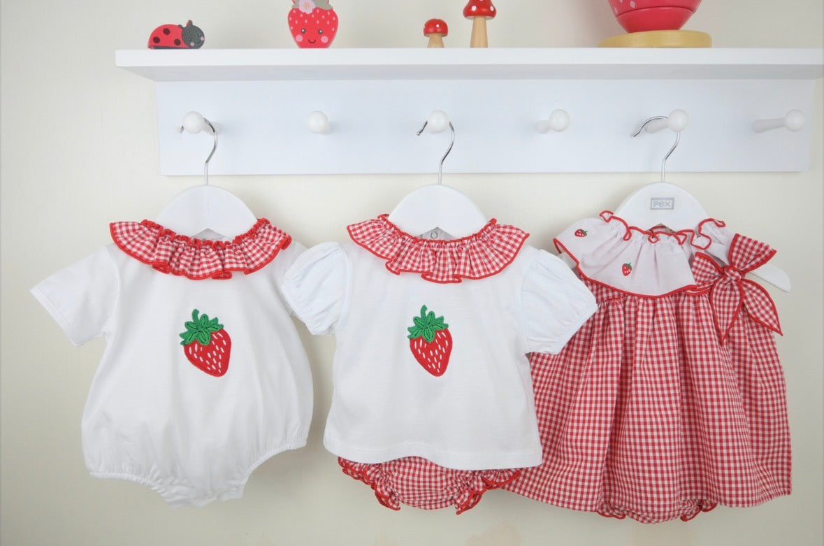 Pex Strawberry Romper