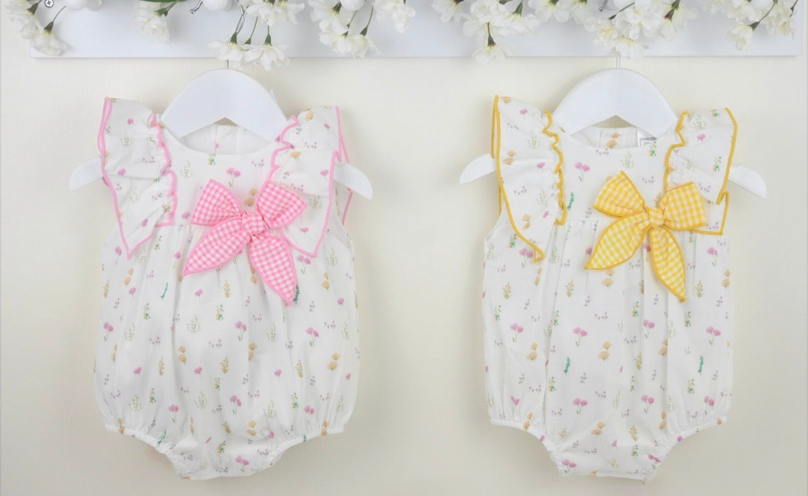 Pex Pink Lemon June Romper