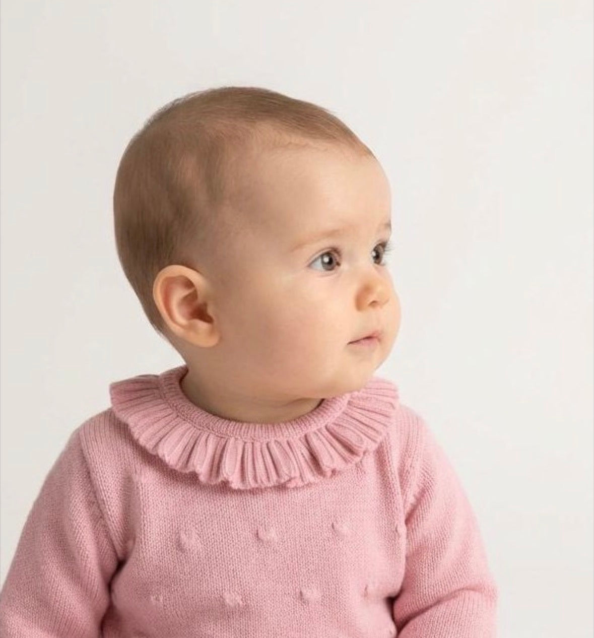 Pex Dusky Pink Carrie Knitted Romper