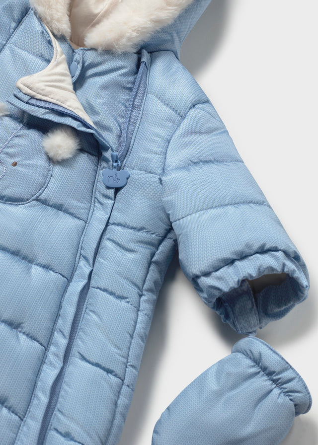 Mayoral Blue Snowsuit