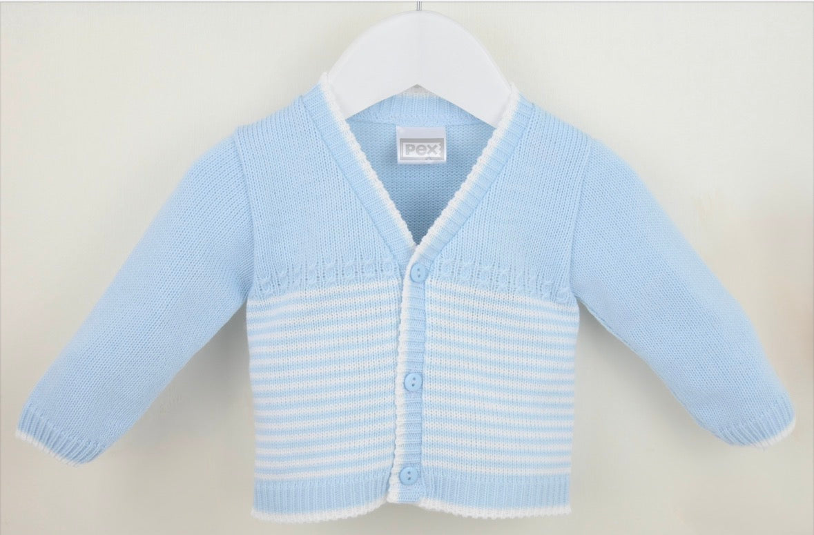 Pex Blue Marshall Cardigan