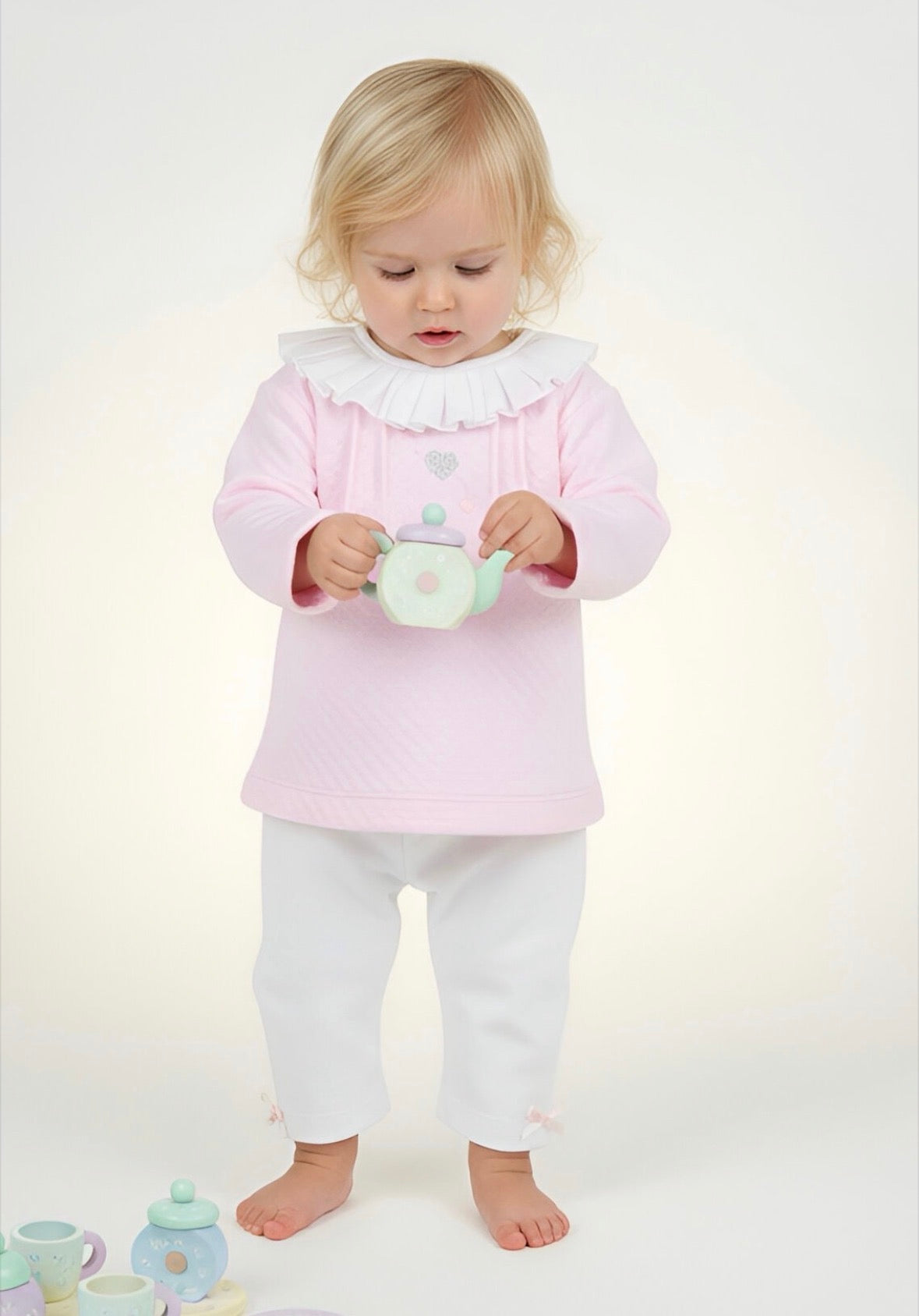 Pex Pink Diamanté Heart Outfit