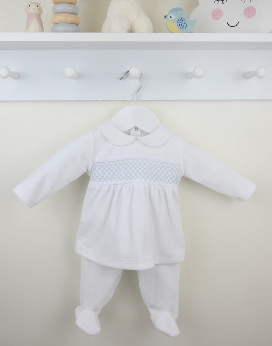 Pex White Albert Trouser Set