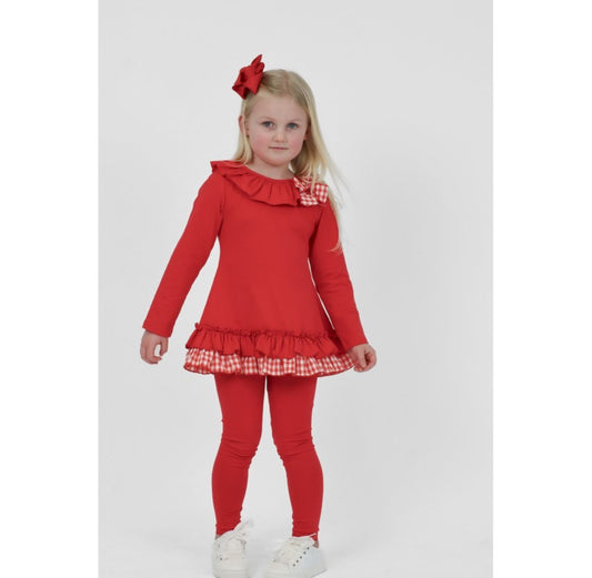 Harris Kids Clara Red Legging Set