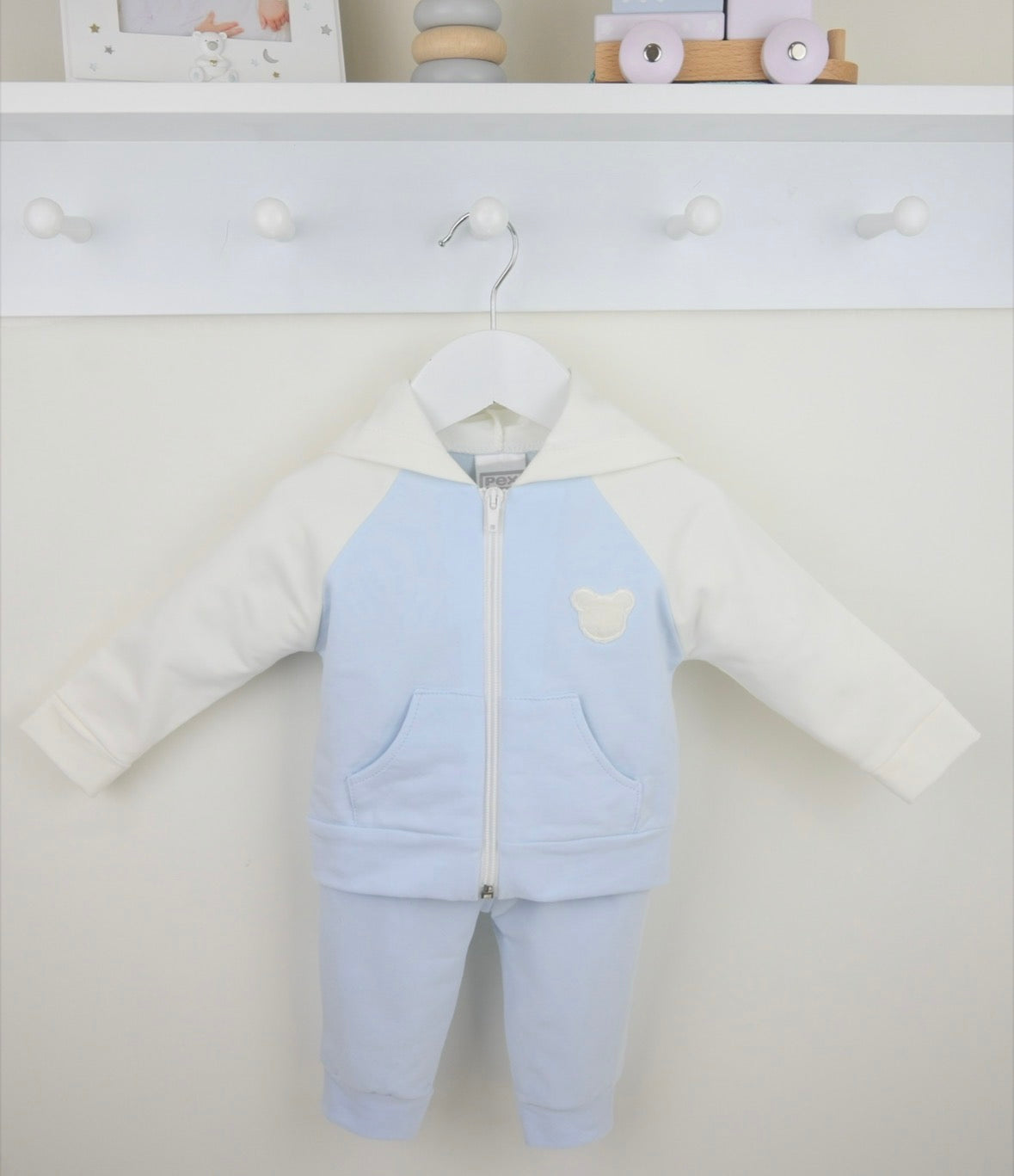 Pex Blue Teddy Tracksuit
