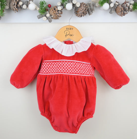 PPex Red Evie Romper