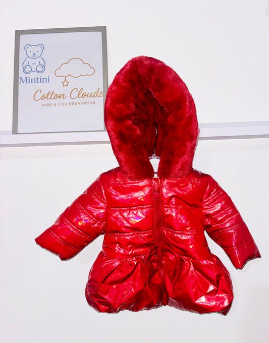 Mintini Red AW25 Coat