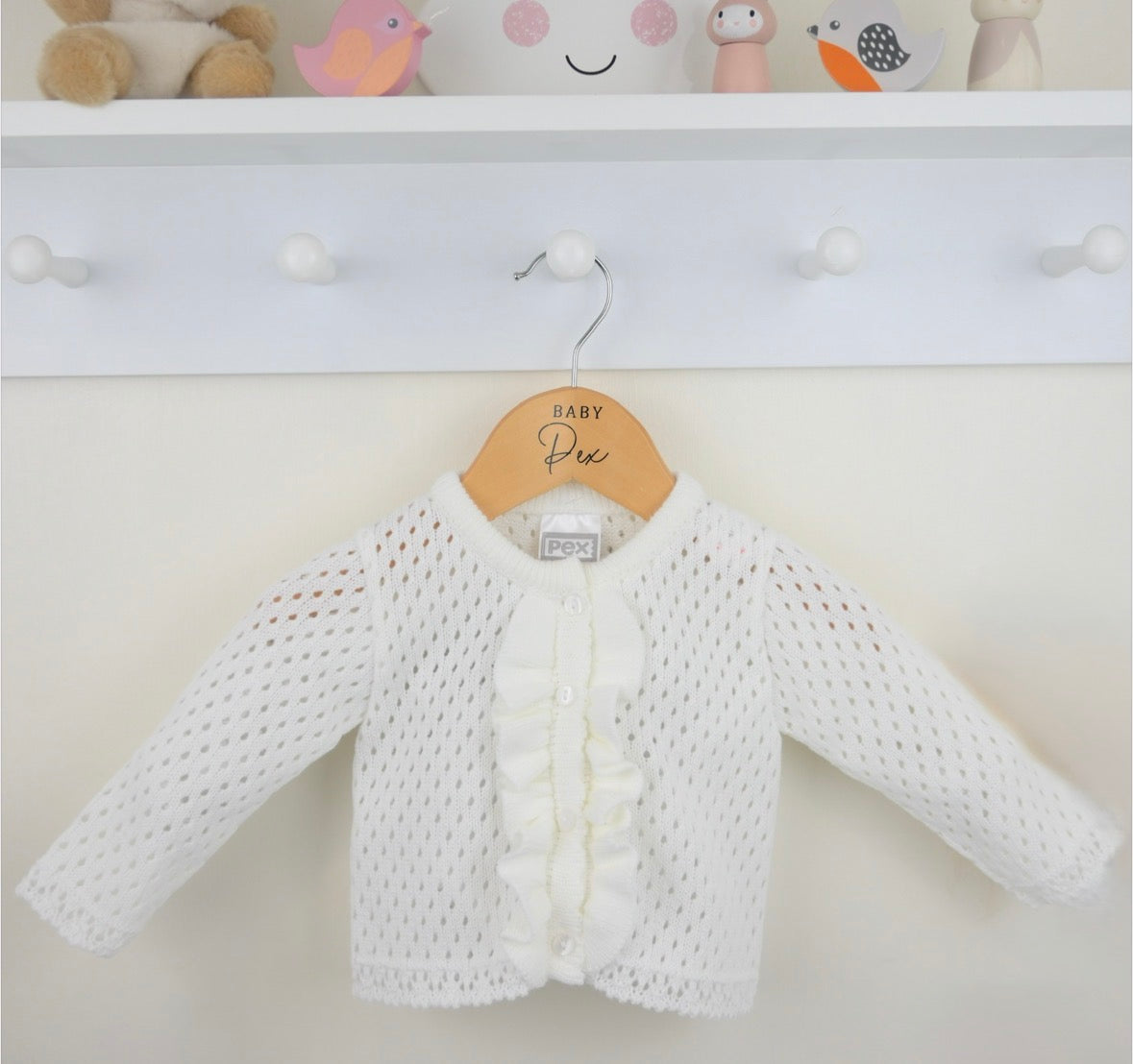 Pex White Luella Cardigan