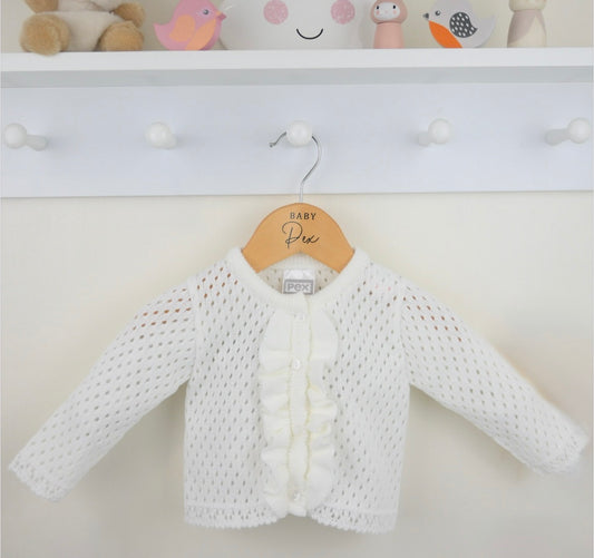 Pex White Luella Cardigan